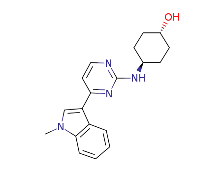 trans-4-[4-(1-methyl-1H-indol-3-yl)-pyrimidin-2-ylamino]-cyclohexanol