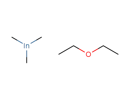 Molecular Structure of 859439-31-9 (trimethylindium diethyl ether adduct)