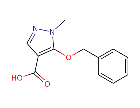 5-BENZYLOXY-1-METHYLPYRAZOLE-4-CARBOXYLIC ACID