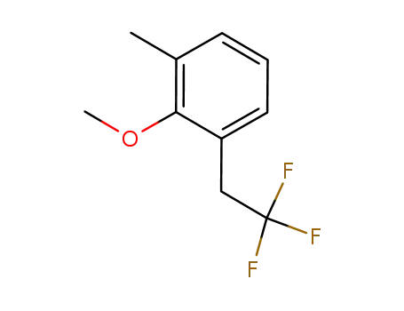 Benzene, 2-methoxy-1-methyl-3-(2,2,2-trifluoroethyl)-