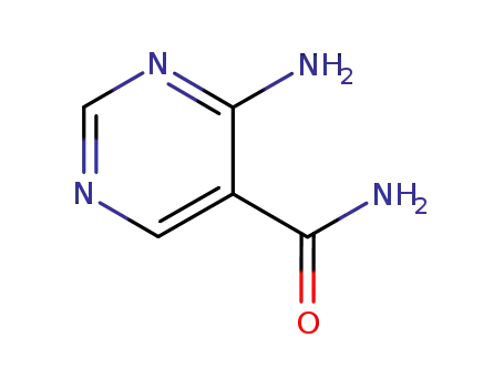Molecular Structure of 4786-51-0 (5-Pyrimidinecarboxamide, 4-amino- (6CI,7CI,8CI,9CI))