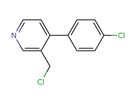 3-(Chloromethyl)-4-(4-chlorophenyl)pyridine
