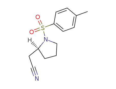 2-Pyrrolidineacetonitrile, 1-[(4-methylphenyl)sulfonyl]-, (2S)-