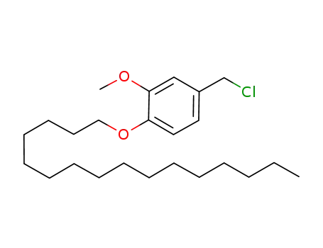 4-hexadecyloxy-3-methoxybenzyl chloride