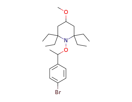 1-[1-(4-bromophenyl)ethoxy]-2,2,6,6-tetraethyl-4-methoxypiperidine