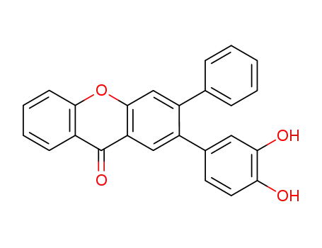 2-(3,4-dihydroxyphenyl)-3-phenyl-9H-xanthen-9-one
