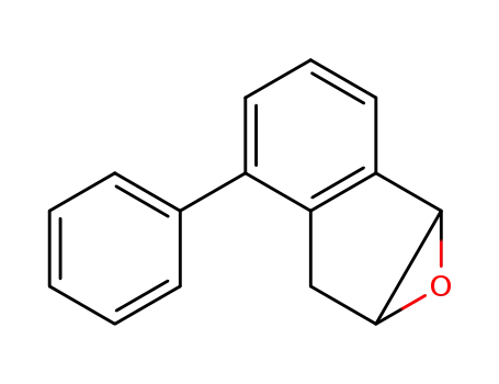 Molecular Structure of 80636-41-5 (6H-Indeno[1,2-b]oxirene, 1a,6a-dihydro-5-phenyl-)