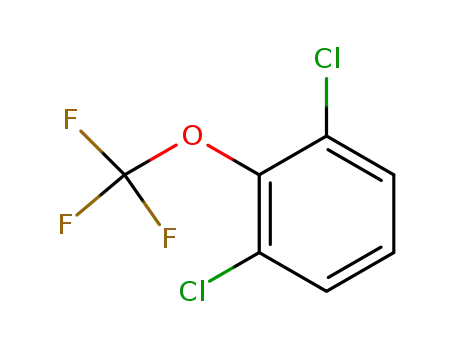 Molecular Structure of 97608-49-6 (2,6-Dichelorotrifluoromethoxybenzene)