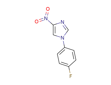 Molecular Structure of 717878-06-3 (1-(4-fluorophenyl)-4-nitro-1H-imidazole)