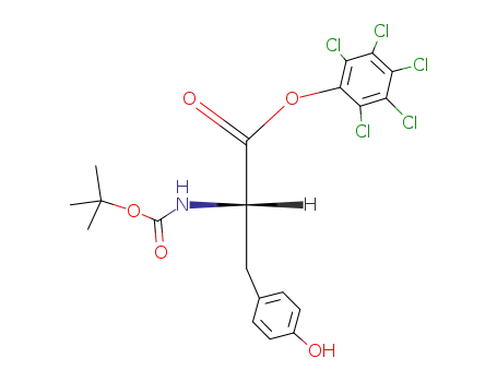 tert-butoxycarbonyl-L-tyrosine pentachlorophenyl ester