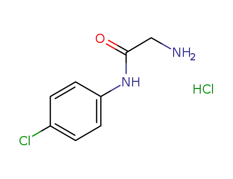 Acetamide, 2-amino-N-(4-chlorophenyl)-, monohydrochloride