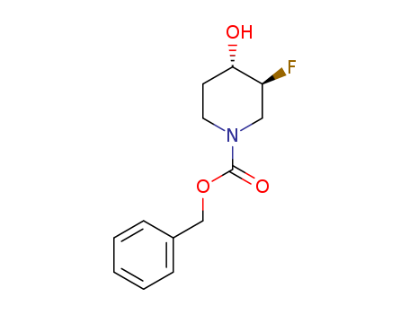trans-1-cbz-3-fluoro-4-hydroxypiperidine