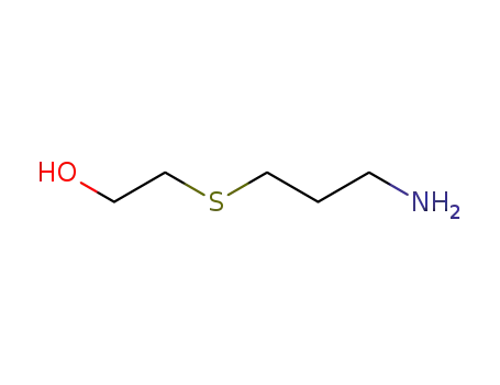 Molecular Structure of 37078-78-7 (Ethanol, 2-[(3-aminopropyl)thio]-)