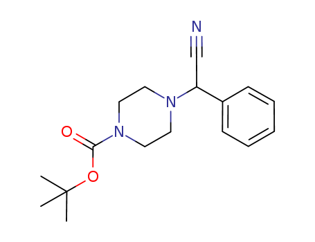 tert-Butyl4-(cyano(phenyl)methyl)piperazine-1-carboxylate