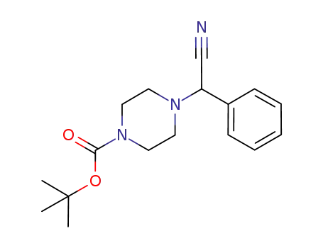 tert-Butyl4-(cyano(phenyl)methyl)piperazine-1-carboxylate