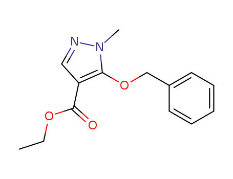 ethyl 5-benzyloxy-1-methylpyrazole-4-carboxylate