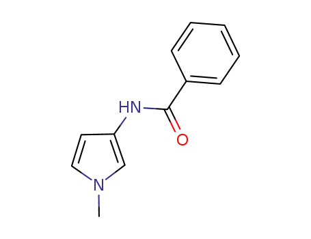 Molecular Structure of 1002331-33-0 (3-benzoylamino-1-methylpyrrole)