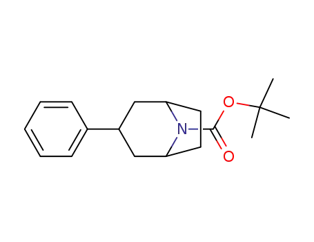 8-Azabicyclo[3.2.1]octane-8-carboxylic acid, 3-phenyl-,
1,1-dimethylethyl ester