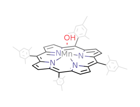 hydroxo(5,10,15,20-tetramesitylporphyrinato)manganese(III)