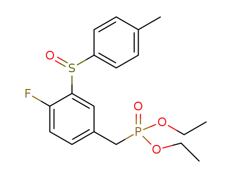 C<sub>18</sub>H<sub>22</sub>FO<sub>4</sub>PS