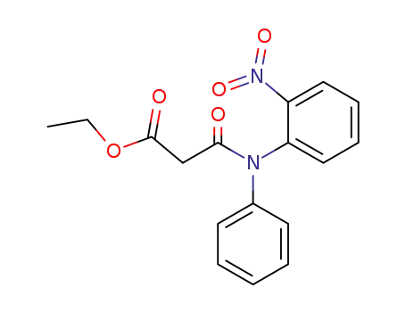 Molecular Structure of 20927-65-5 (N-carbethoxy acetyl 2-nitro diphenylamine)