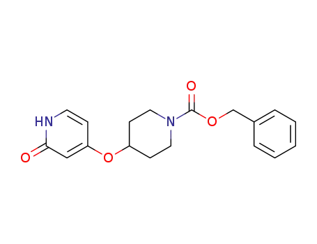 benzyl 4-(2-oxo-1,2-dihydropyridin-4-yloxy)piperidine-1-carboxylate