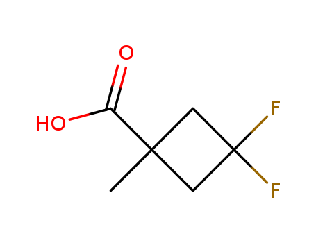 Cyclobutanecarboxylic acid, 3,3-difluoro-1-methyl- (9CI)