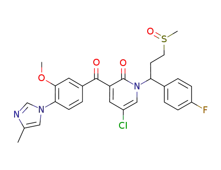 C<sub>27</sub>H<sub>25</sub>ClFN<sub>3</sub>O<sub>4</sub>S