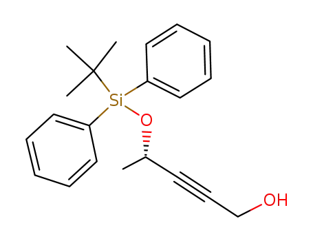 (S)-4-((tert-butyldiphenylsilyl)oxy)pent-2-yn-1-ol