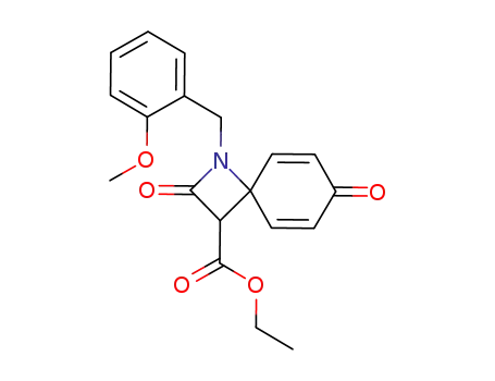 ethyl 1-(2-methoxybenzyl)-2,7-dioxo-1-azaspiro[3.5]nona-5,8-diene-3-carboxylate