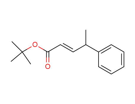 2-Pentenoic acid, 4-phenyl-, 1,1-dimethylethyl ester, (E)-