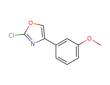 2-chloro-4-(3-methoxy-phenyl)-oxazole