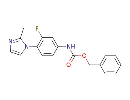 5-Benzyloxycarbonylamino-2-(2-methyl-imidazol-1-yl)fluorobenzene
