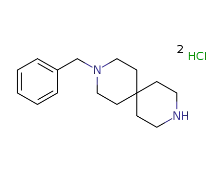 3,9-Diazaspiro[5.5]undecane, 3-(phenylmethyl)-, hydrochloride (1:2)