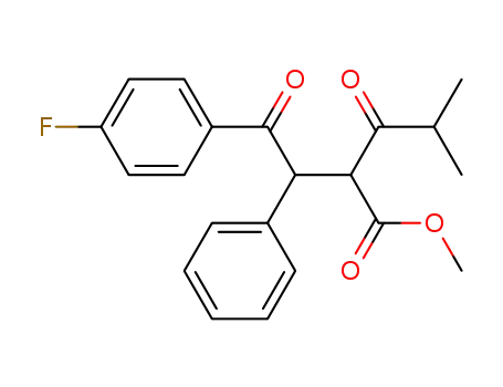 (+/-)methyl 2-(2-(4-fluorophenyl)-2-oxo-1-phenylethyl)-4-methyl-3-oxopentanoate