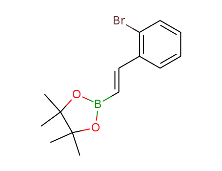 1,3,2-Dioxaborolane, 2-[(1E)-2-(2-bromophenyl)ethenyl]-4,4,5,5-tetramethyl-