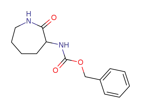 Molecular Structure of 108875-45-2 (Benzyl (2-oxoazepan-3-yl)carbaMate)