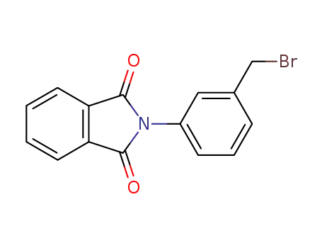 Molecular Structure of 129747-78-0 (1H-Isoindole-1,3(2H)-dione, 2-[3-(bromomethyl)phenyl]-)