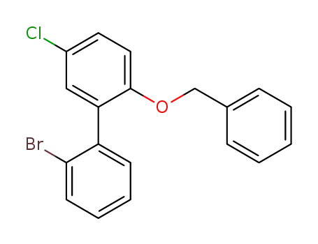2'-bromo-5-chloro-2-[(phenylmethyl)-oxy]-biphenyl