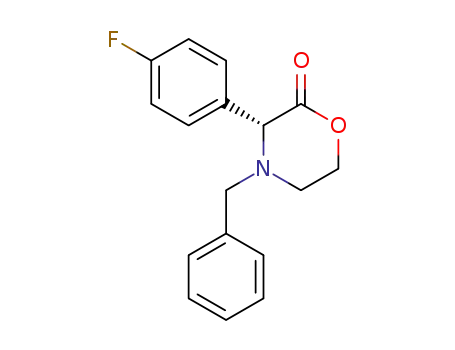 (3R)-3-(4-Fluorophenyl)-4-(phenylmethyl)-2-morpholinone