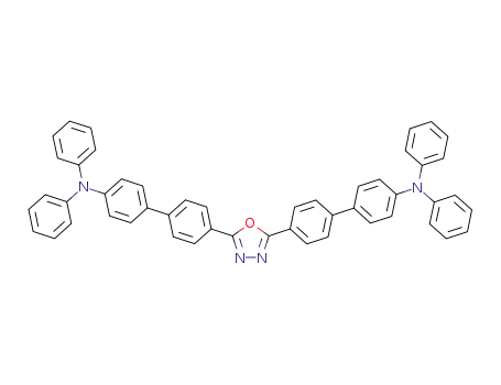 Molecular Structure of 1072145-29-9 (4',4''-(1,3,4-oxadiazole-2,5-diyl)bis(N,N-diphenylbiphenyl-4-amine))