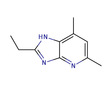 2-ETHYL-5,7-DIMETHYL-1H-IMIDAZO[4,5-B]PYRIDINE  CAS NO.133240-06-9