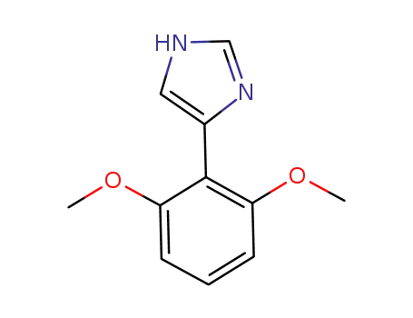 Molecular Structure of 1048983-12-5 (4-(2,6-dimethoxyphenyl)-1H-imidazole)