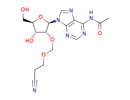 Adenosine, N-acetyl-2'-O-[(2-cyanoethoxy)methyl]-