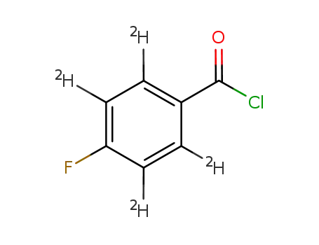 4-FLUOROBENZOYL-D4 염화물