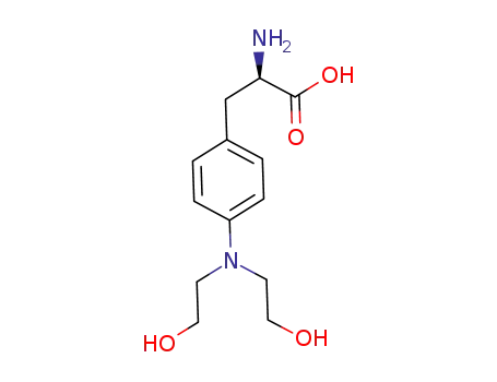 Molecular Structure of 297734-00-0 (4-(bis-(2-hydroxyethyl)amino)-L-phenylalanine)