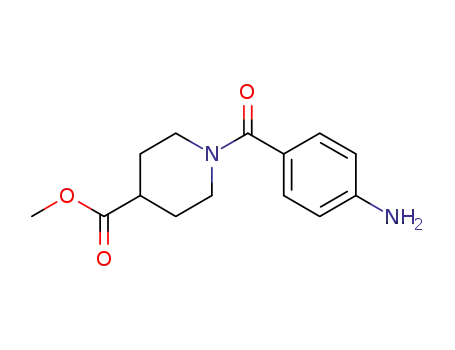 methyl 1-(4-aminobenzoyl)piperidine-4-carboxylate