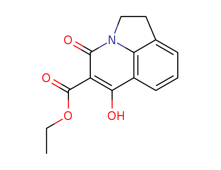 ETHYL 6-HYDROXY-4-OXO-1,2-DIHYDRO-4H-PYRROLO[3,2,1-IJ]QUINOLINE-5-CARBOXYLATE