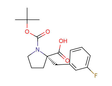BOC-(S)-ALPHA-(3-FLUOROBENZYL)-PROLINE