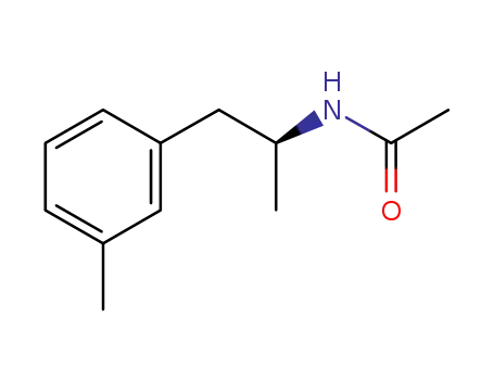 Molecular Structure of 1132758-31-6 (Acetamide, N-[(1S)-1-methyl-2-(3-methylphenyl)ethyl]-)